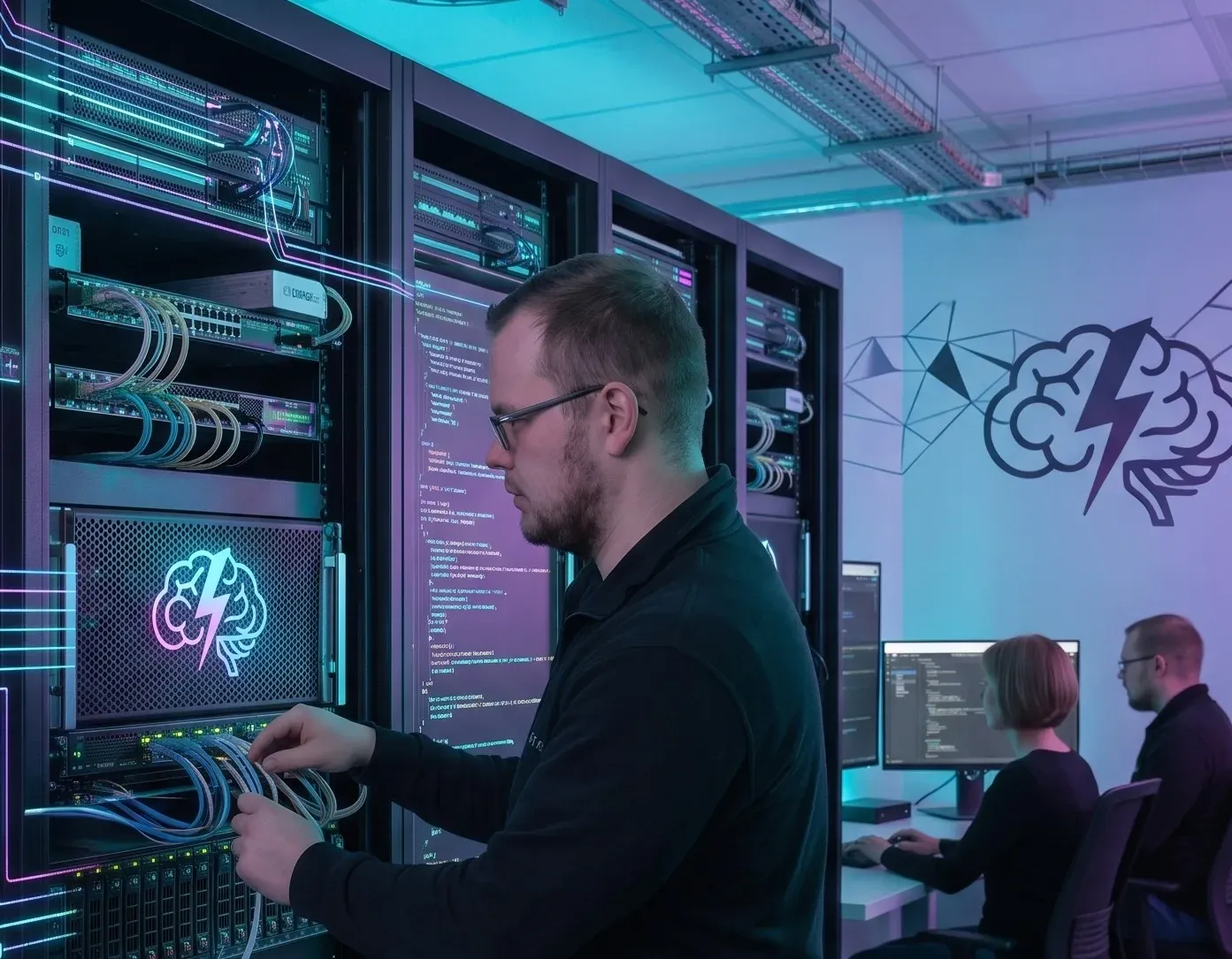 Server- und Netzwerk-Infrastruktur